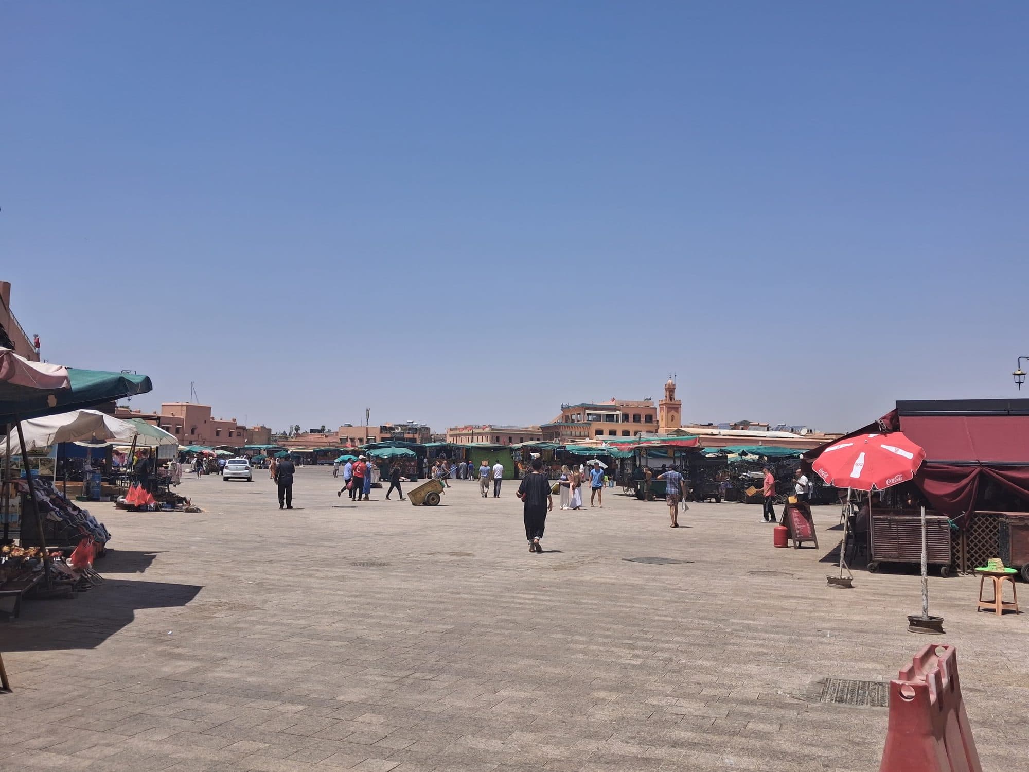 La place Jemaa el-Fna à Marrakech