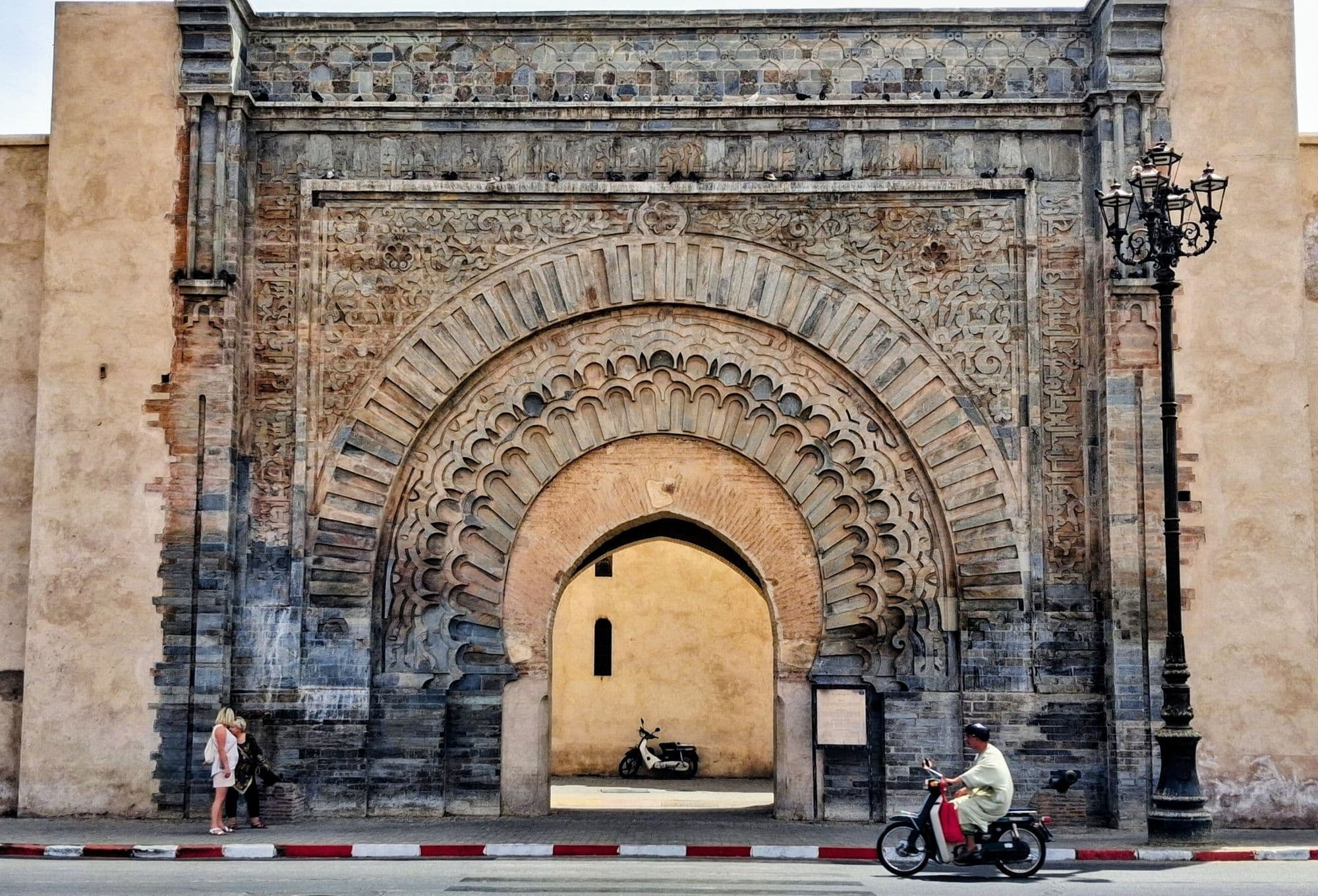 Bab Agnaou, la porte grandiose de la Kasbah