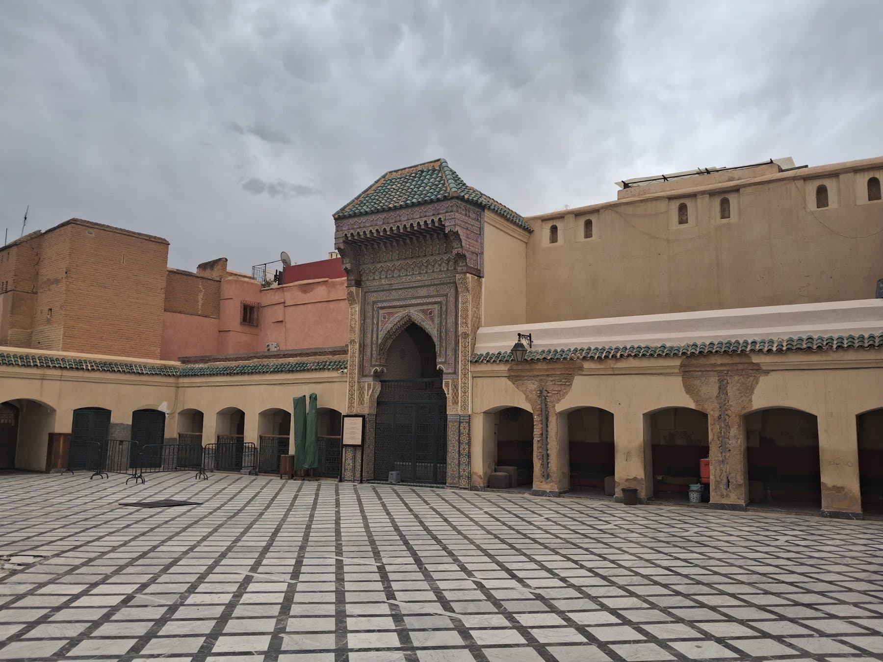 Cour de la zaouïa de Sidi Bel Abbès
