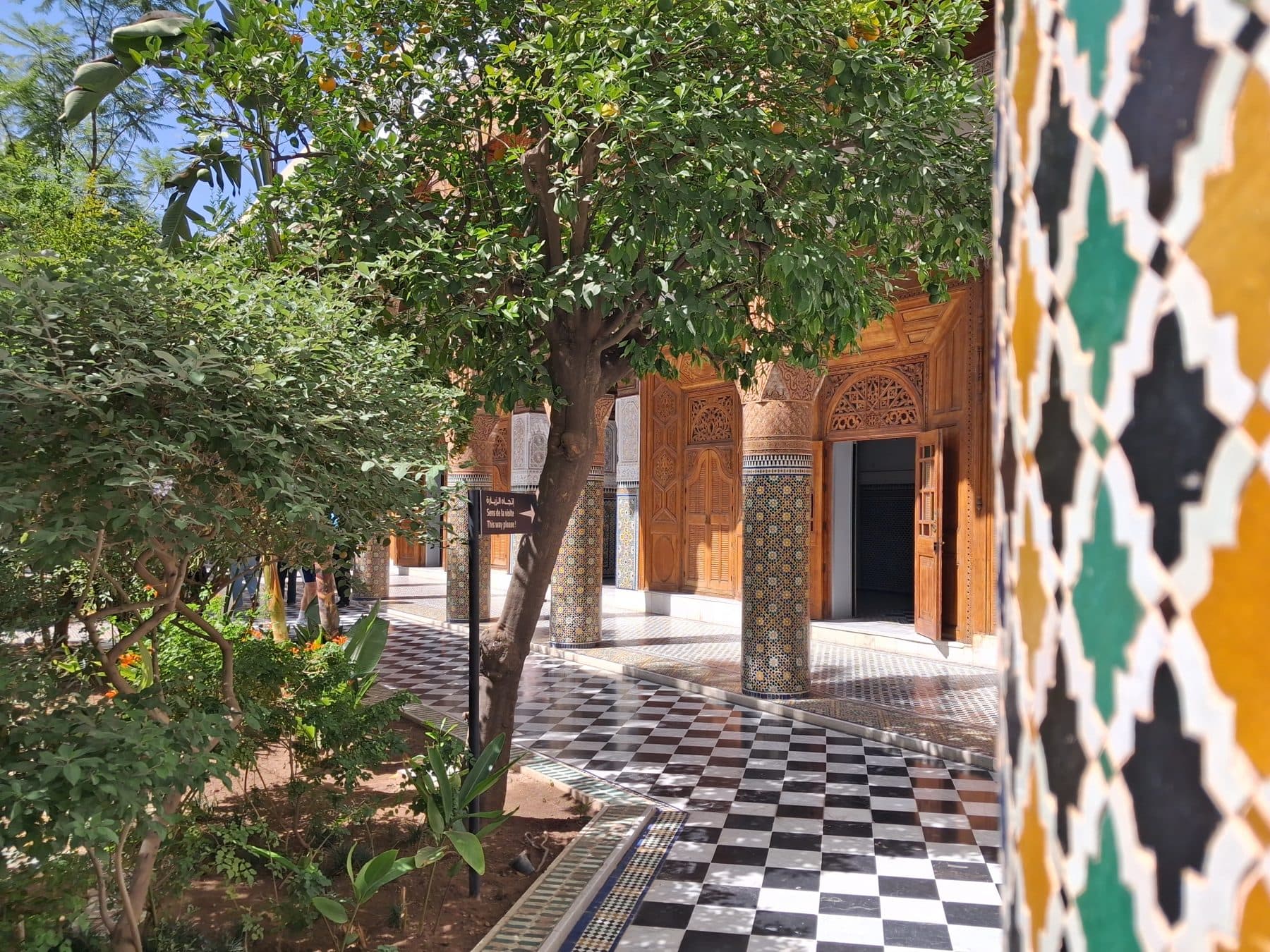 La cour de Dar El Bacha
