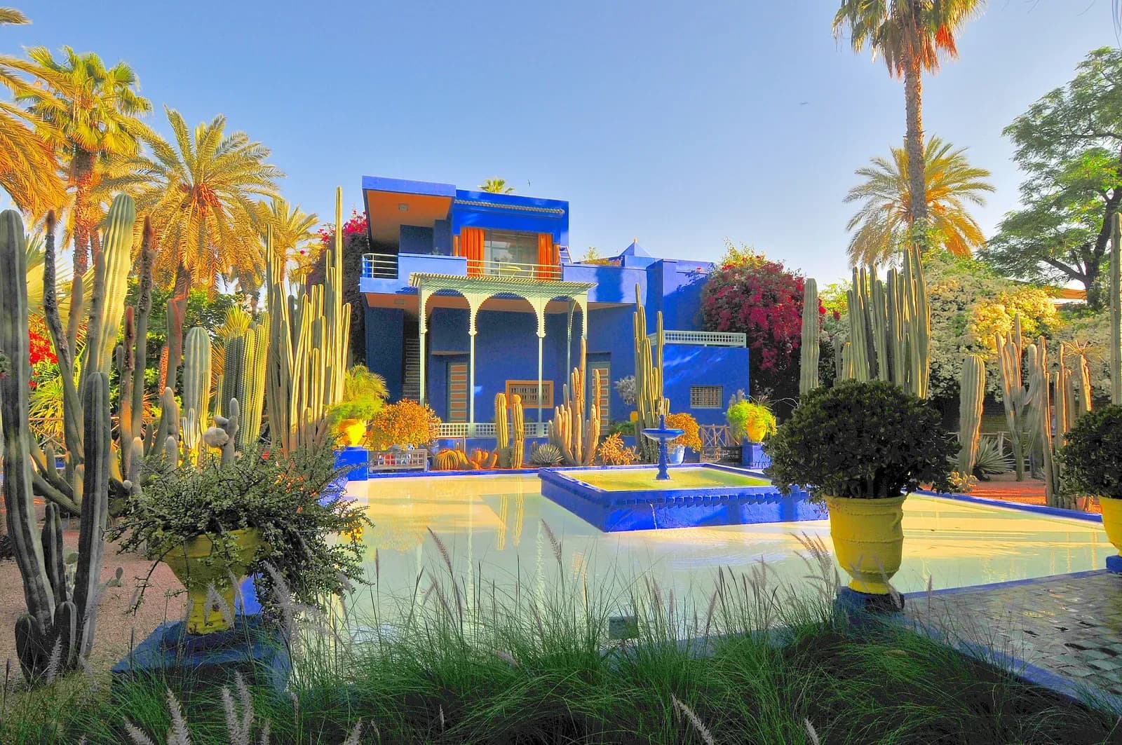 Le jardin Majorelle, le bleu d'un peintre à Guéliz