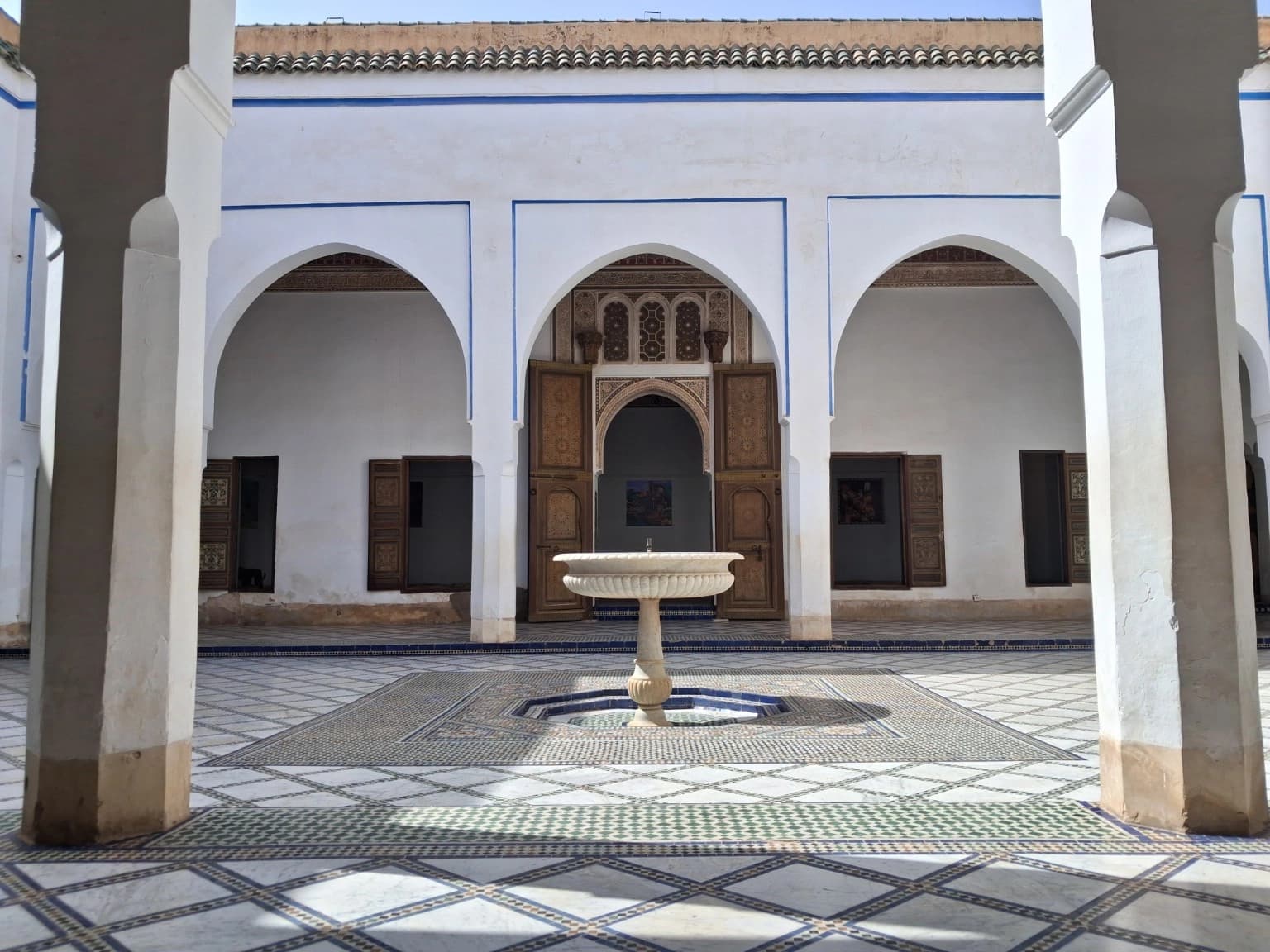 Palais de la Bahia, la brillante de Marrakech